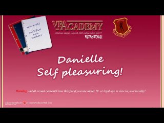 danielle - self pleasuring
